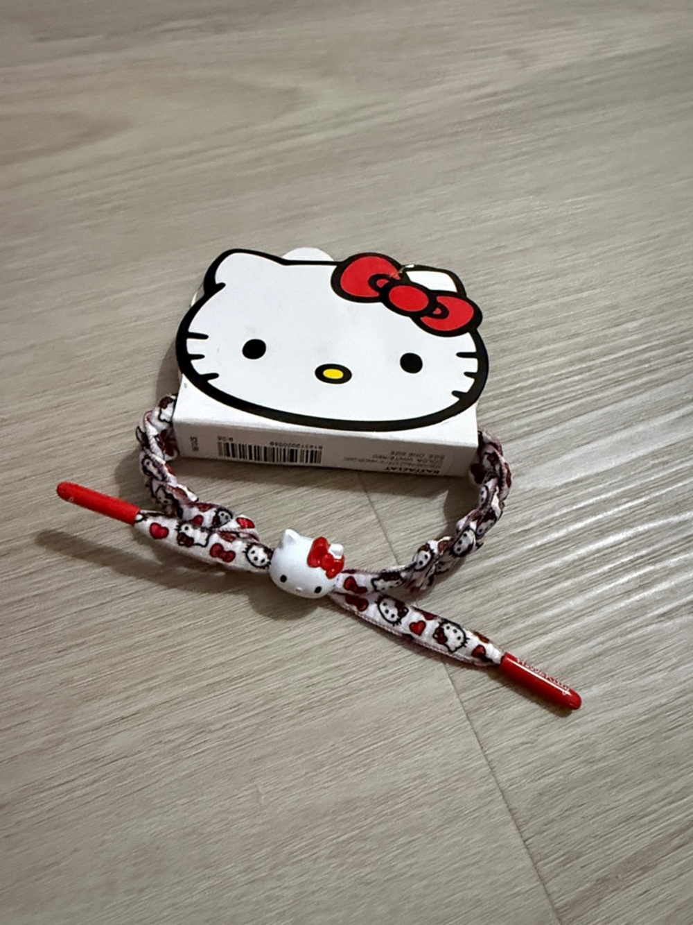 Hello Kitty Rastaclat with Character Bead